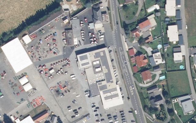 Luftbild von SOCAR Lebring