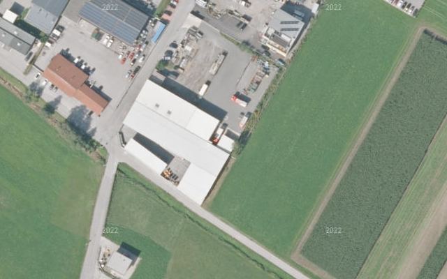 Luftbild von DISK Gutmann
