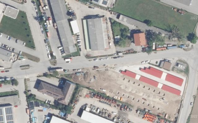 Luftbild von ac DieselDiskont