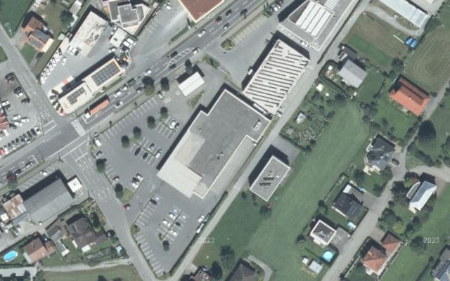 Luftbild von DISKONT