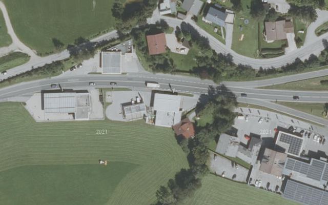 Luftbild von BP Radstadt