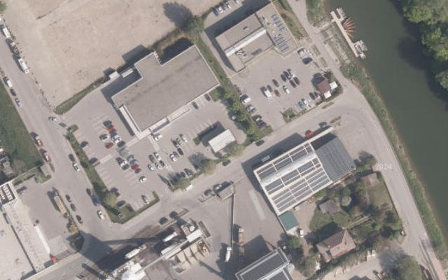 Luftbild von DISKONT