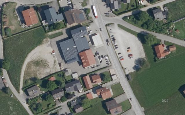 Luftbild von AVIA