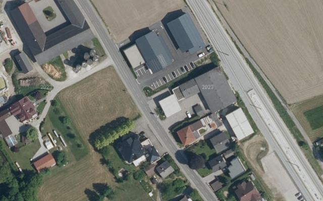 Luftbild von DISK Gutmann