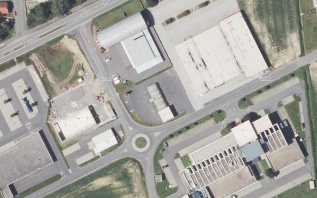 Luftbild von SOCAR Jennersdorf