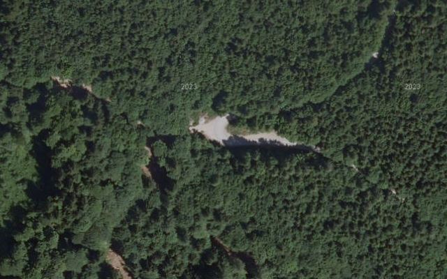 Luftbild von Shell Abersee