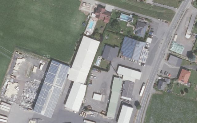 Luftbild von Freie Tankstelle