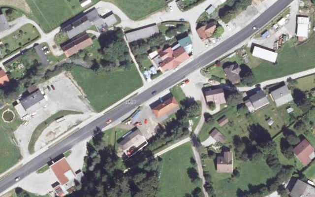Luftbild von Eni Spital am Semmering