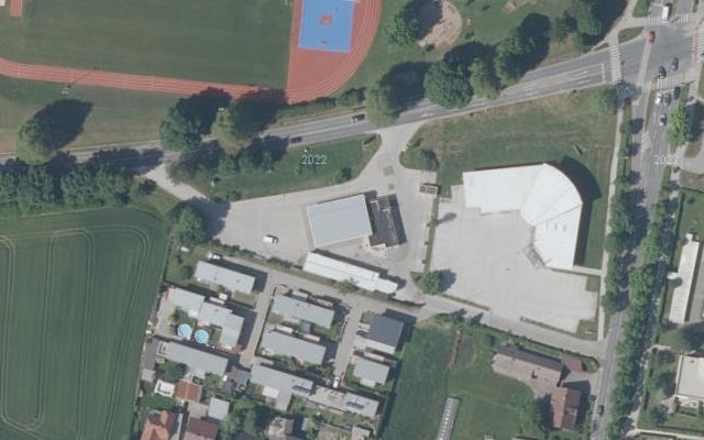 Luftbild von JET TANKSTELLE