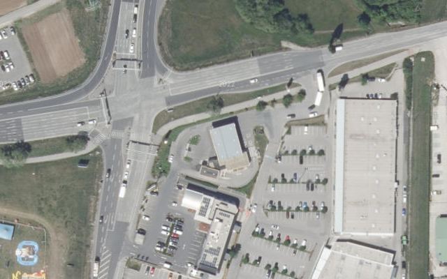 Luftbild von JET TANKSTELLE