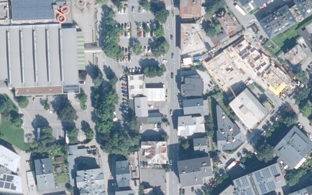 Luftbild von JET TANKSTELLE