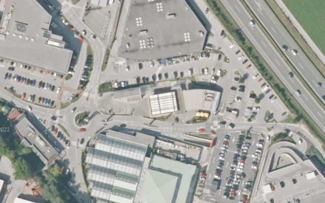 Luftbild von JET TANKSTELLE