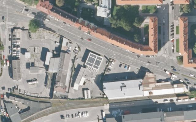 Luftbild von OMV - Innsbruck Egger-Lienz-Straße 3d