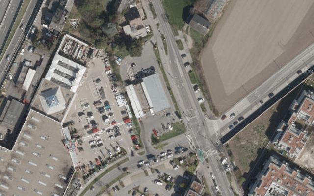 Luftbild von JET TANKSTELLE