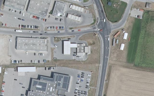 Luftbild von JET TANKSTELLE
