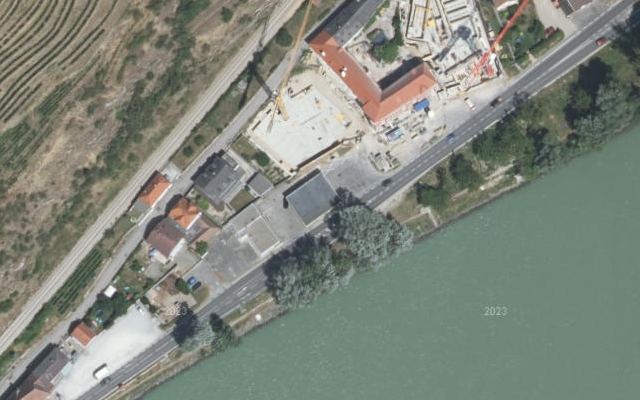 Luftbild von AVANTI - Krems an der Donau Förthofer Donaulände 8