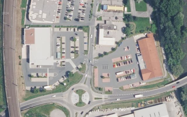 Luftbild von JET TANKSTELLE