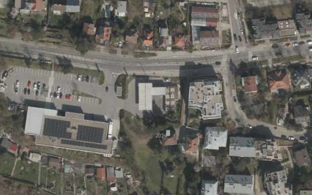 Luftbild von JET TANKSTELLE