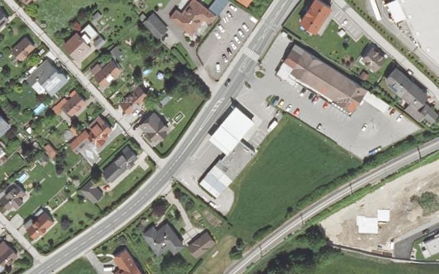 Luftbild von OMV - Hilm Waidhofner Straße 23