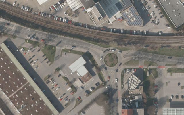 Luftbild von JET TANKSTELLE