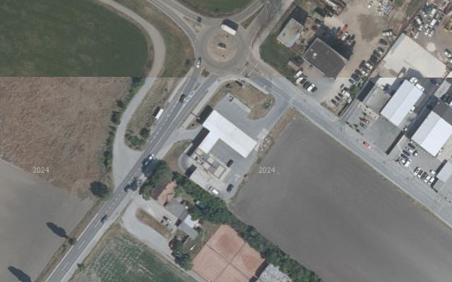 Luftbild von JET TANKSTELLE