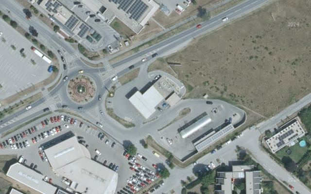 Luftbild von JET TANKSTELLE