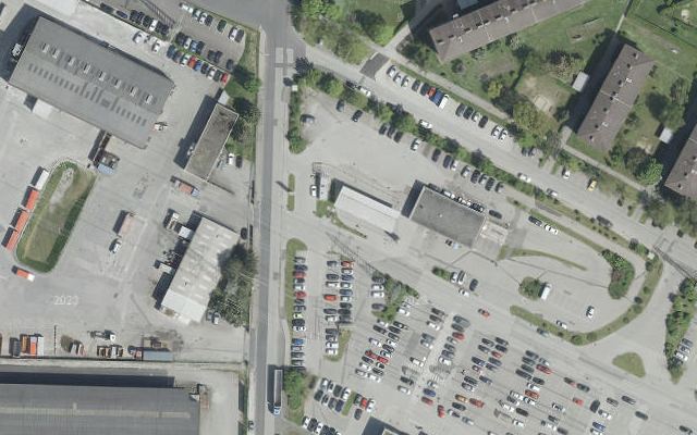 Luftbild von JET TANKSTELLE