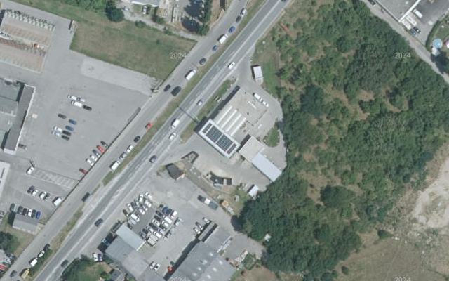 Luftbild von OMV - Hagenbrunn Brünner Straße 31