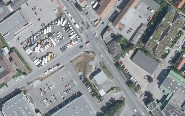 Luftbild von AVANTI - Korneuburg Wiener Straße 44