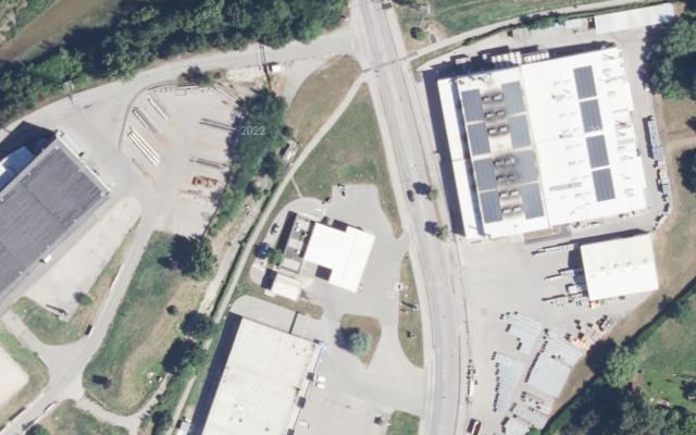 Luftbild von JET TANKSTELLE