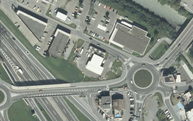 Luftbild von JET TANKSTELLE