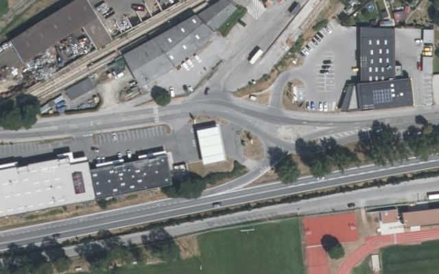 Luftbild von AVANTI - Krems an der Donau Bertschingerstraße 6-8