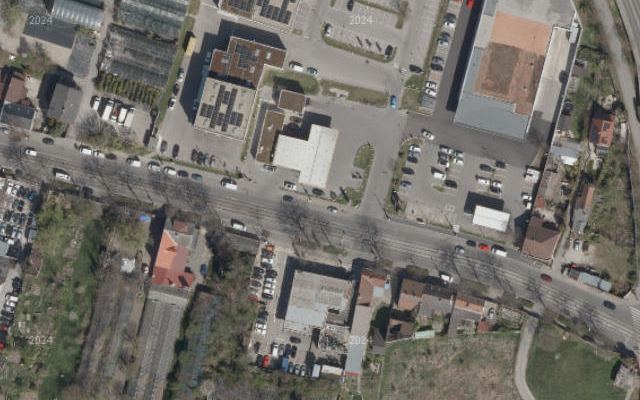 Luftbild von JET TANKSTELLE