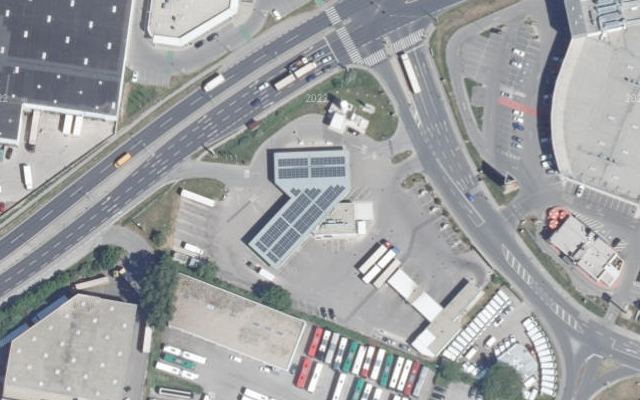 Luftbild von OMV - Wiener Neudorf IZ NÖ Süd Straße 4 Objekt 9