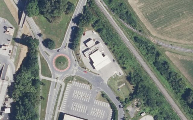 Luftbild von JET TANKSTELLE