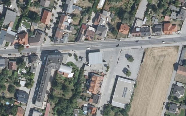 Luftbild von OMV - Gänserndorf Wiener Straße 130