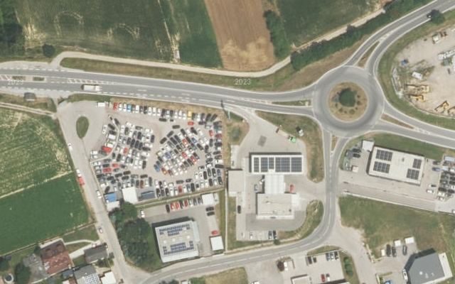 Luftbild von OMV - Einsiedl Mühlfeldstraße 2