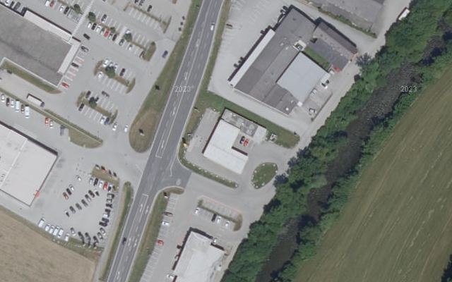 Luftbild von JET TANKSTELLE