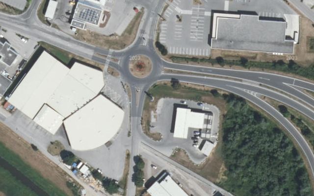 Luftbild von JET TANKSTELLE