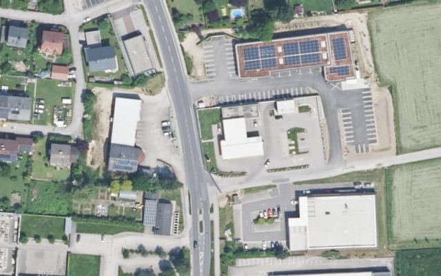 Luftbild von JET TANKSTELLE