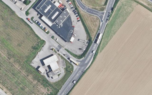 Luftbild von JET TANKSTELLE