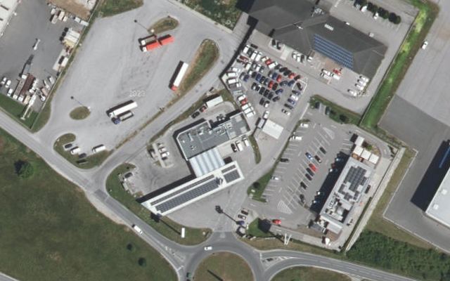 Luftbild von OMV - Loosdorf Gewerbestraße 8
