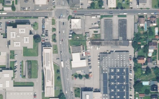 Luftbild von JET TANKSTELLE