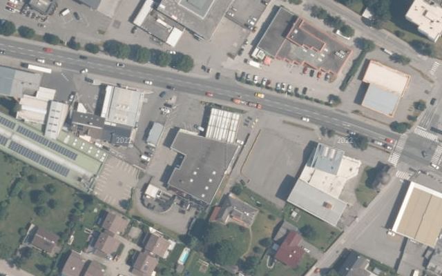 Luftbild von JET TANKSTELLE
