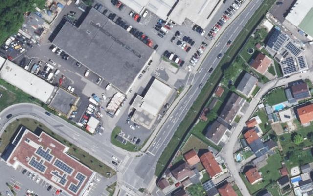 Luftbild von JET TANKSTELLE