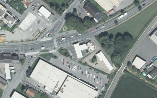 Luftbild von JET TANKSTELLE