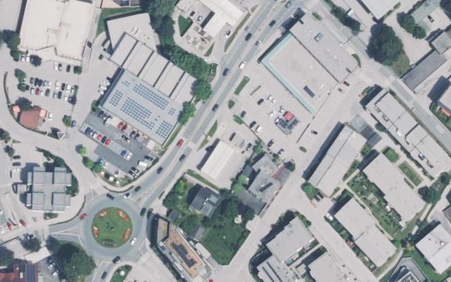 Luftbild von JET TANKSTELLE