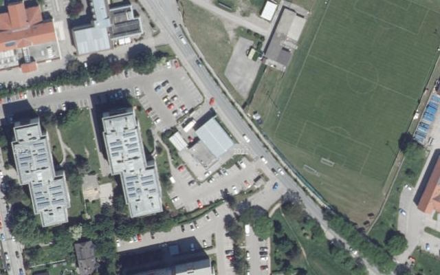 Luftbild von OMV - Baden Haidhofstraße 4