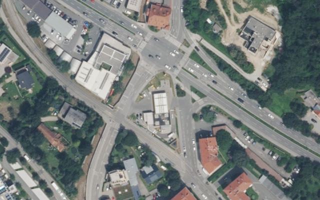 Luftbild von JET TANKSTELLE