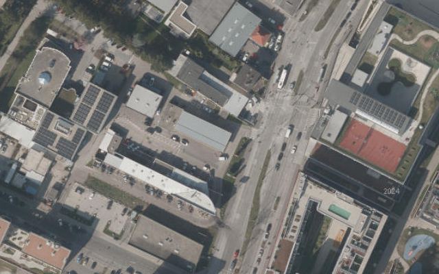 Luftbild von JET TANKSTELLE